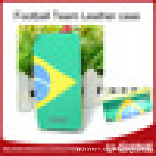 World Cup Brazil 2014 High Quality Leather case for iphone 5 5S